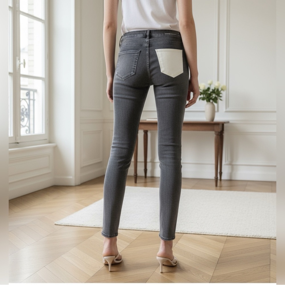 CURRENT/ELLIOT White Pocket high waist denim jeans size 27